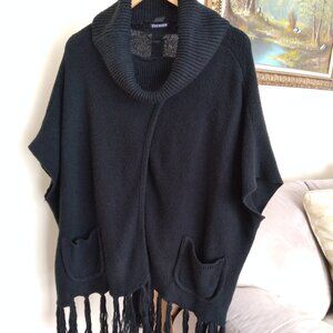 Steve Madden, Elegant Classy Black Top, One Size